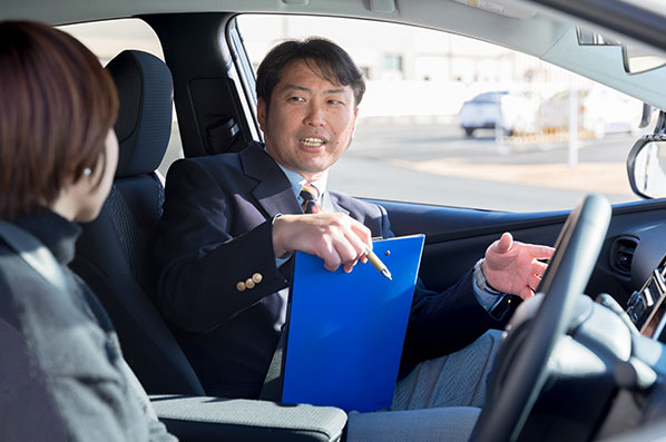 はじめてでも、ゆとりをもって運転できるように