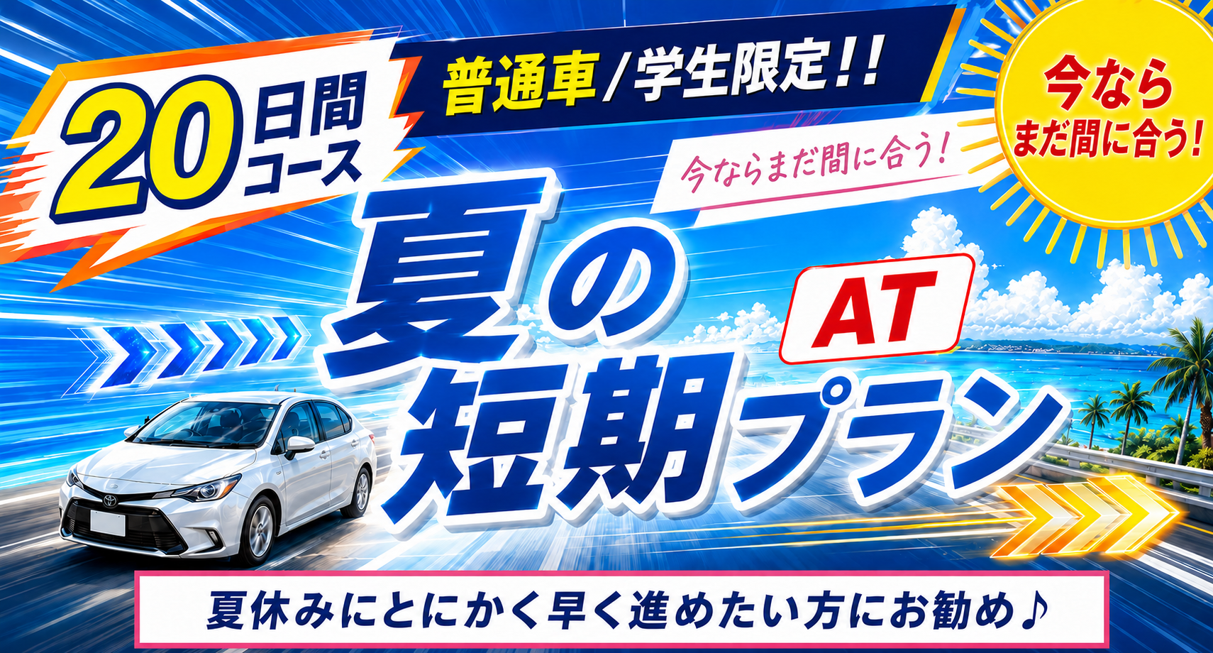 社会人限定プラン［普通車MT/デイタイム限定］