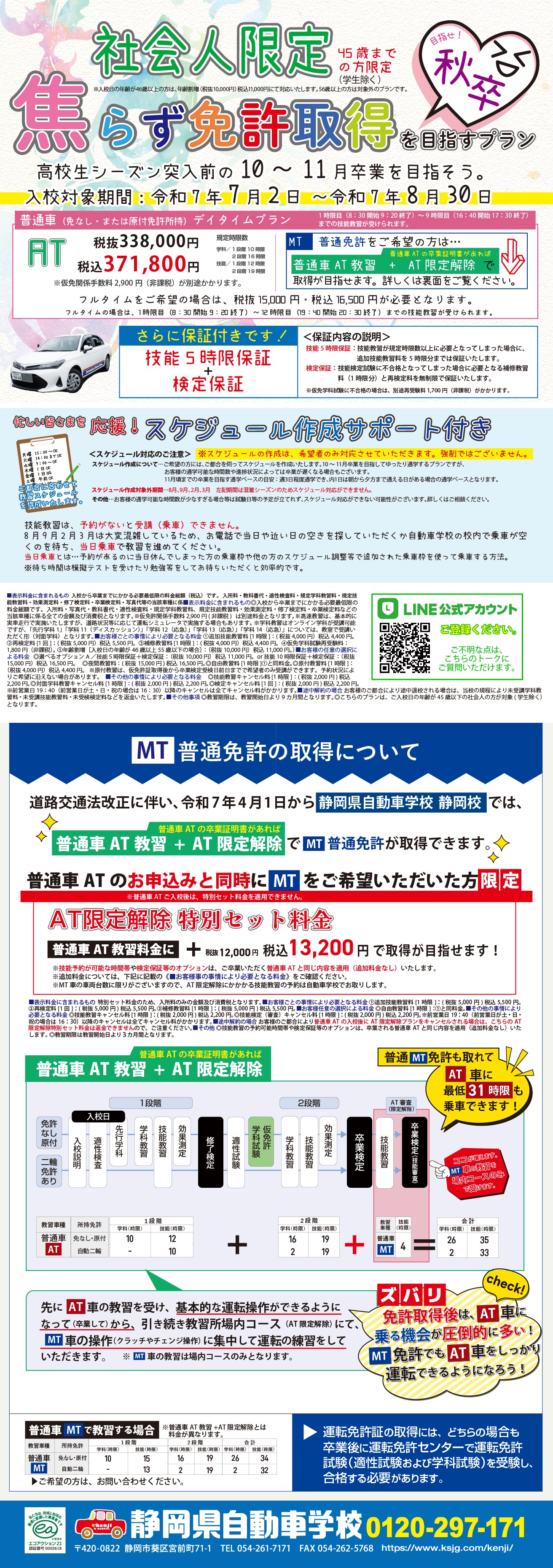 2025社会人焦らず免許取得を目指す
